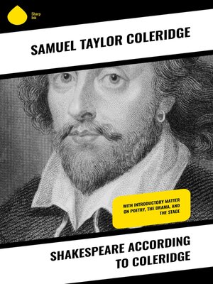 cover image of Shakespeare according to Coleridge